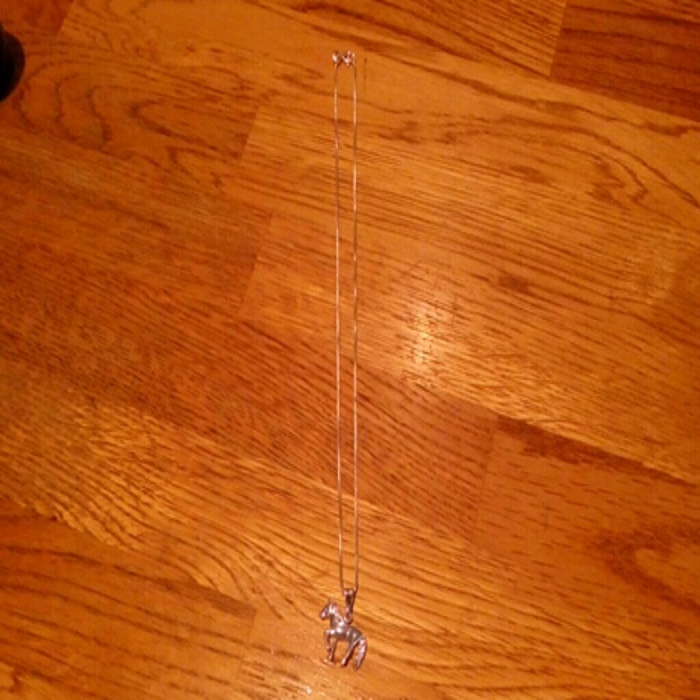 Sterling Horse Necklace - Picture 2 of 6